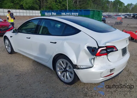 2022 Tesla Model 3 Long Range Dual Motor All-Wheel Drive из США, поврежденный, VIN 5YJ3E1EB9NF321073